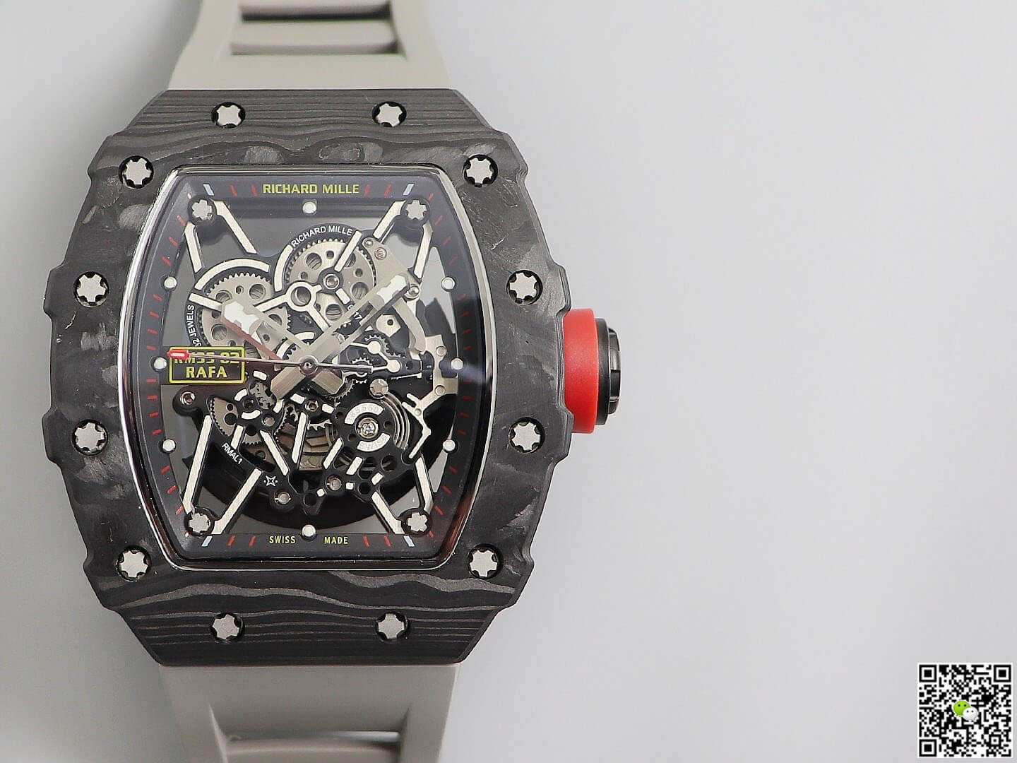 Richard Mille RM035 KV Factory V3 Carbon Fiber Skeleton Dial