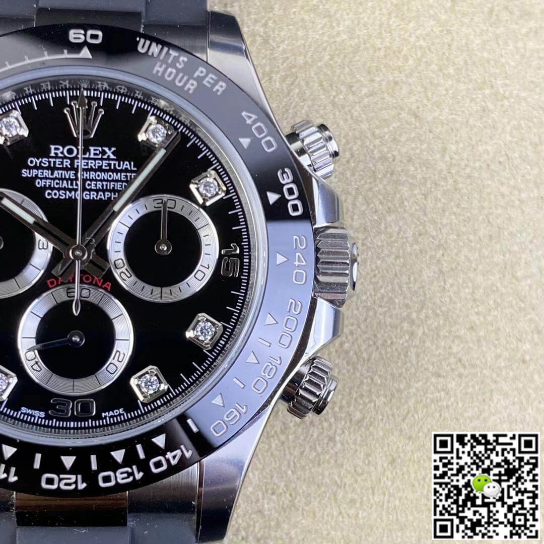 Rolex Cosmograph Daytona M116519LN-0025 Clean Factory Diamond-set Dial