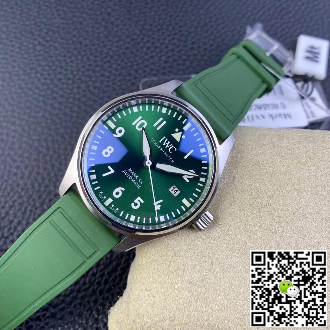 IWC Pilot IW328205 M+ Factory Green Dial