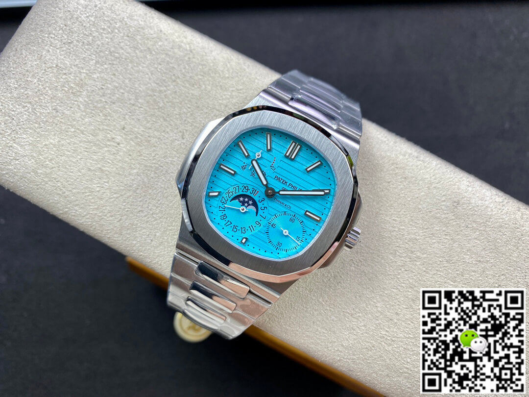 Patek Philippe Nautilus 5712 GR Factory Tiffany Blue Dial