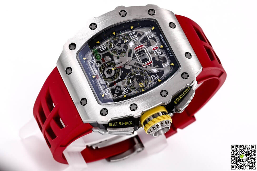 Richard Mille RM11-03RG KV Factory Titanium Red Strap