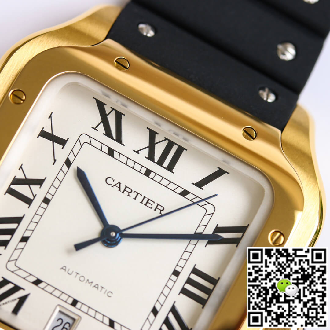 Cartier Santos WGSA0009 GF Factory V2 Yellow Gold Case