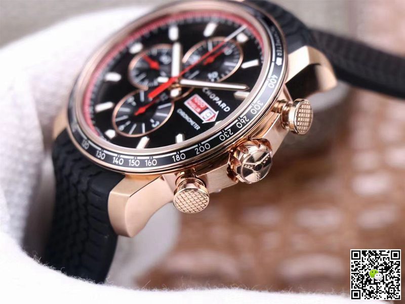 Chopard Classic Racing Mille Miglia GTS Chronograph 161293-5001 V7 Factory Black Dial