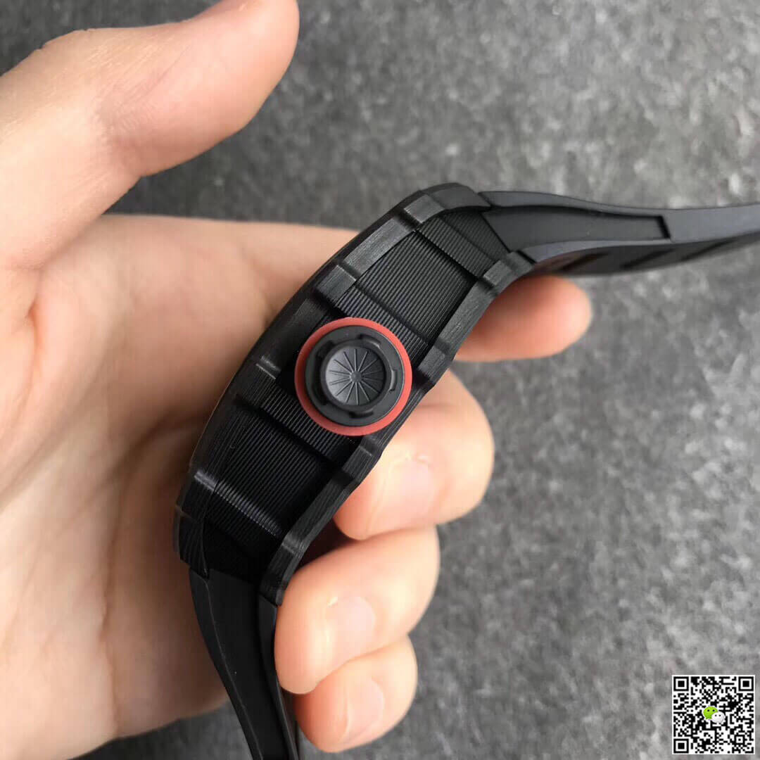 Richard Mille RM35-02 KV Factory V3 Carbon Fiber Black Strap
