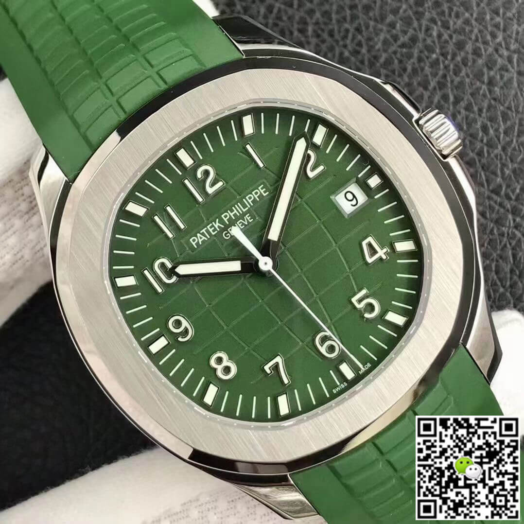 Patek Philippe Aquanaut 5168G 3K Factory Green Strap
