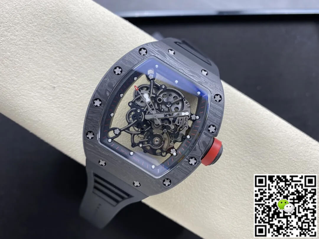 Richard Mille RM-055 BBR Factory Carbon Fiber Black Case