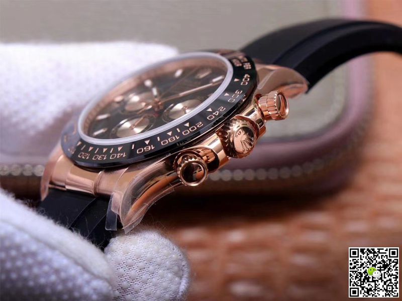 Rolex Daytona M116515LN-0017 Noob Factory Black Dial 4130 Movement