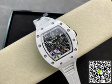 Richard Mille RM011-FM KV Factory White Ceramic Skeleton Dial