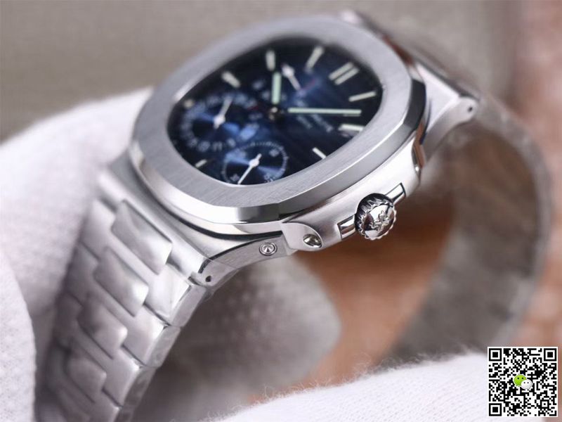 Patek Philippe Nautilus 5712/1A-001 PF Factory Blue Dial Steel Strap