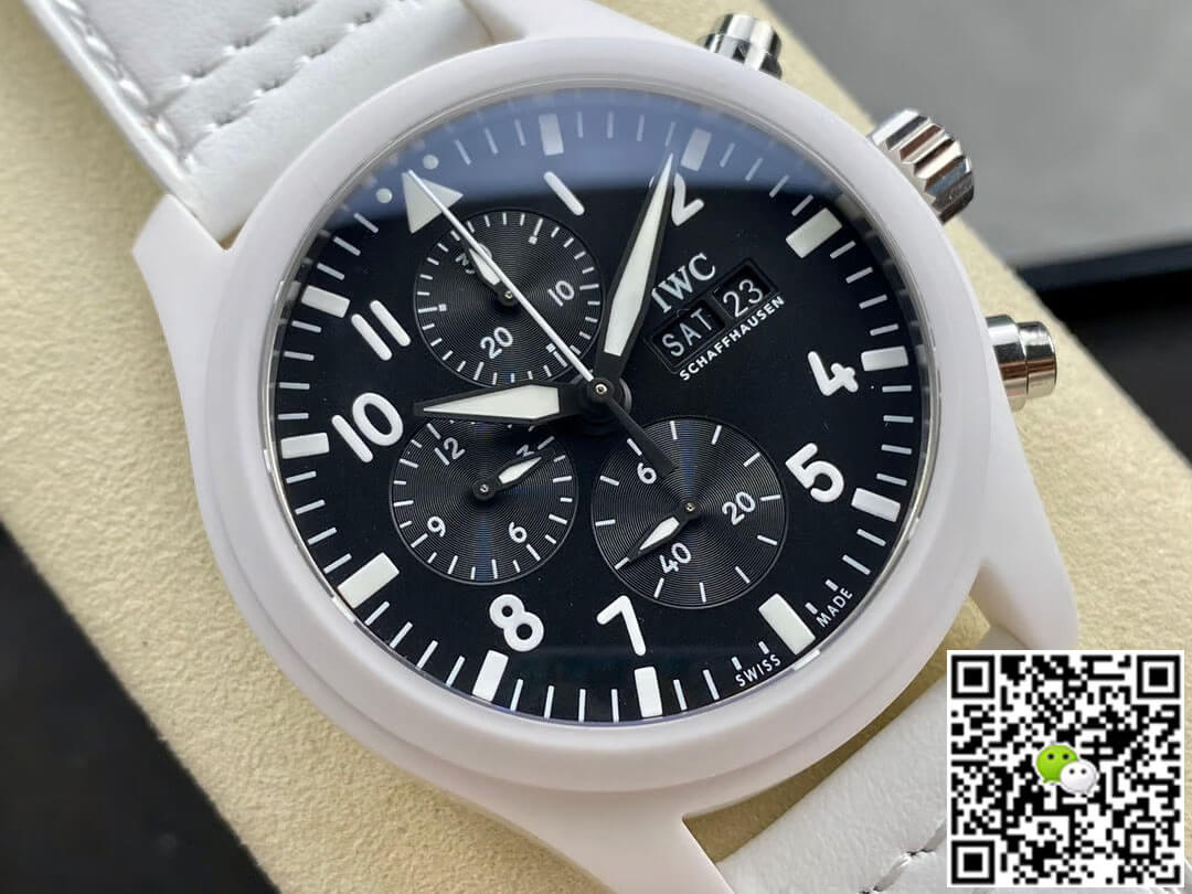 IWC Pilot TOP GUN IW389105 Lake Tahoe TPS Factory White Ceramic