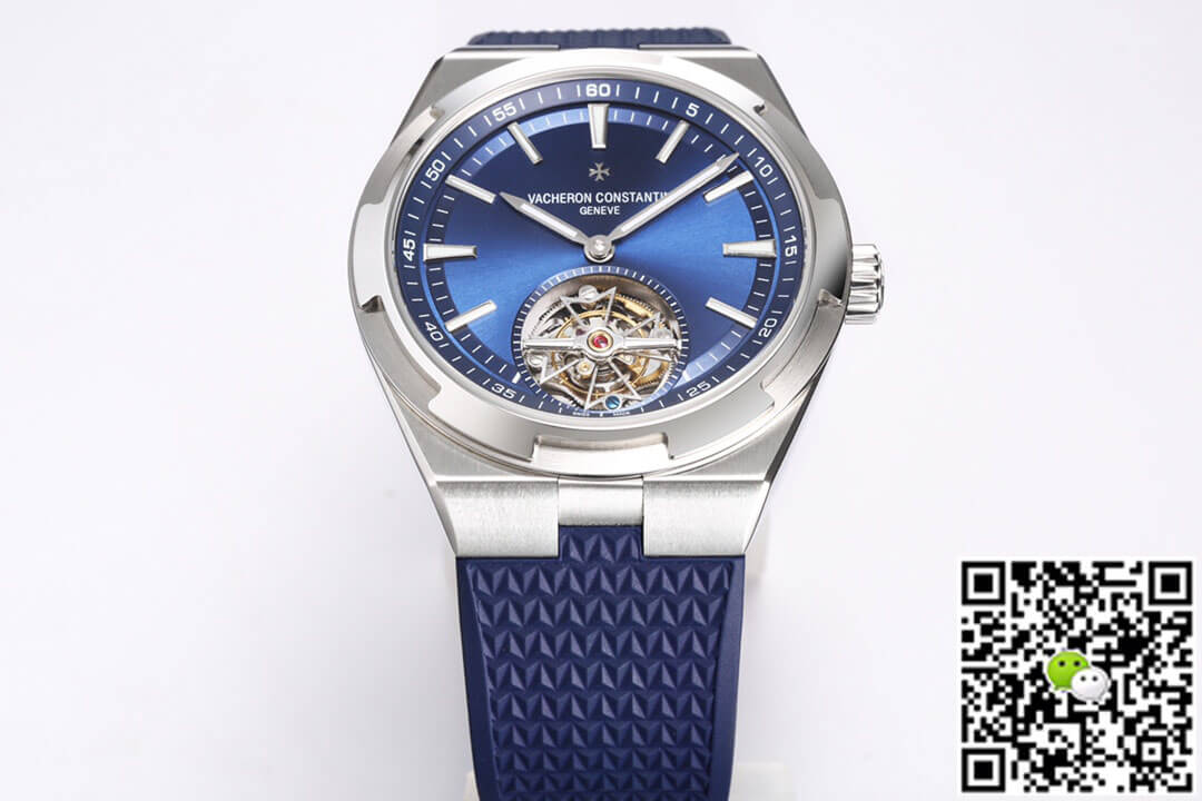 Vacheron Constantin Overseas Tourbillon 6000V/110A-B544 BBR Factory Blue Rubber Strap