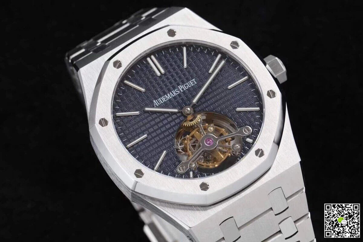Audemars Piguet Royal Oak Tourbillon Extra Thin 26510ST.OO.1220ST.01 R8 Factory Blue Dial