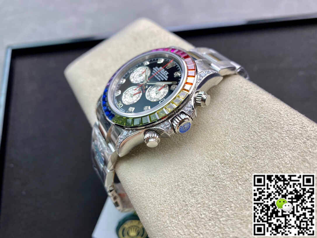 Rolex Daytona Cosmograph 116599 RBOW JH Factory Diamond-set Dial