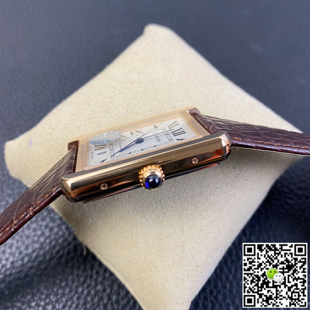 Cartier Tank W5200026 AF Factory White Dial