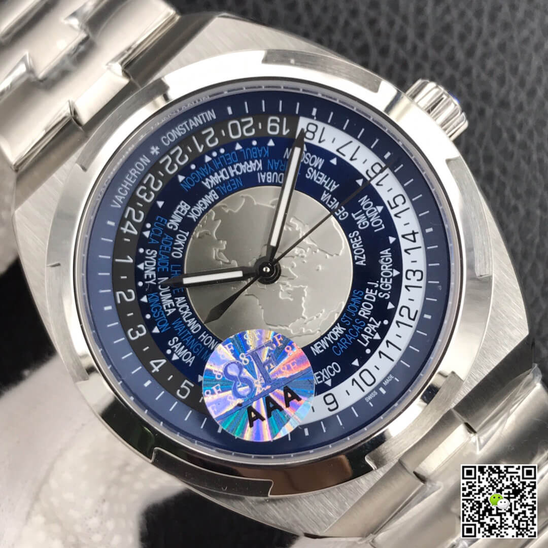 Vacheron Constantin Overseas 7700V/110A-B172 World Time 8F Factory Blue Dial