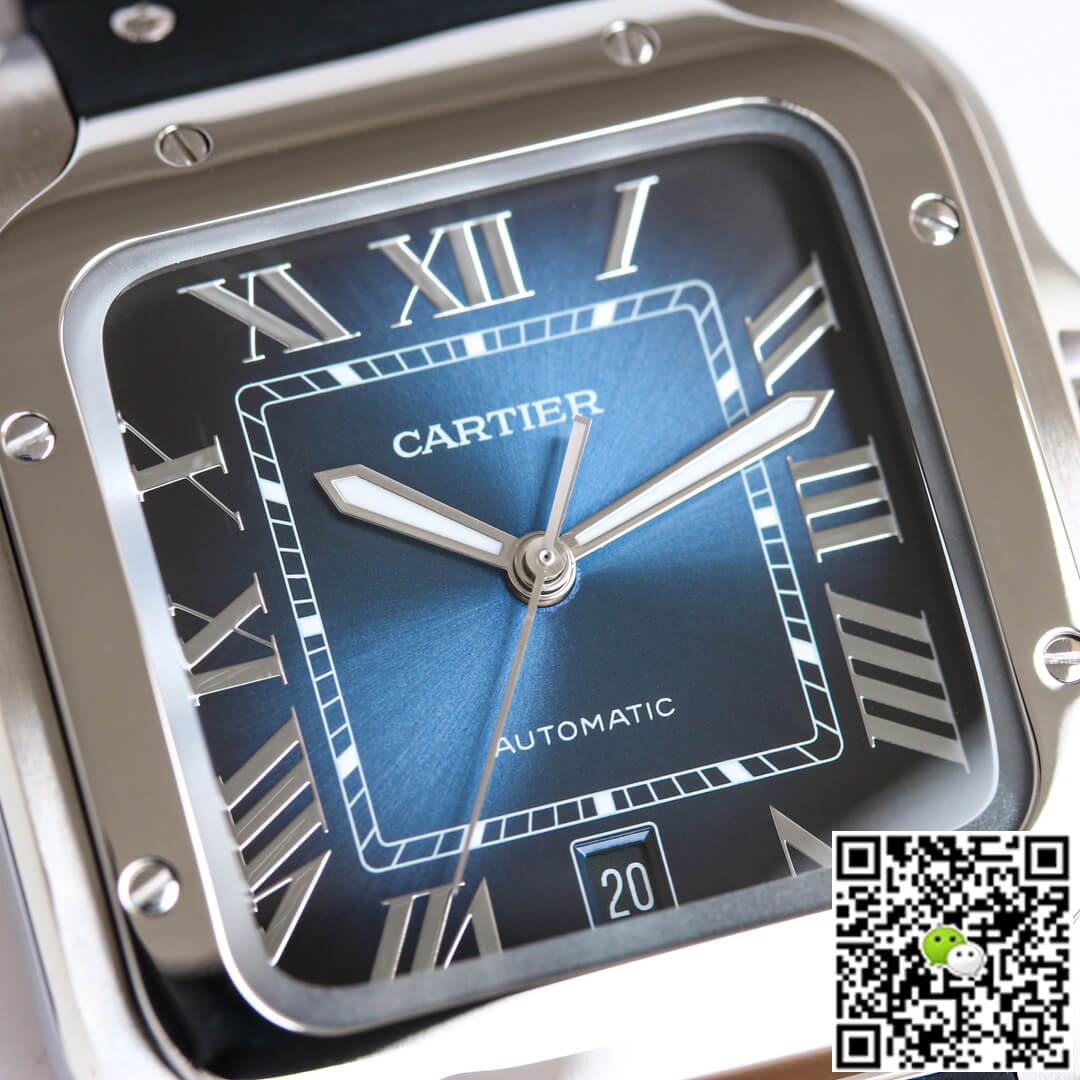 Cartier Santos WSSA0030 GF Factory V2 Rubber Strap