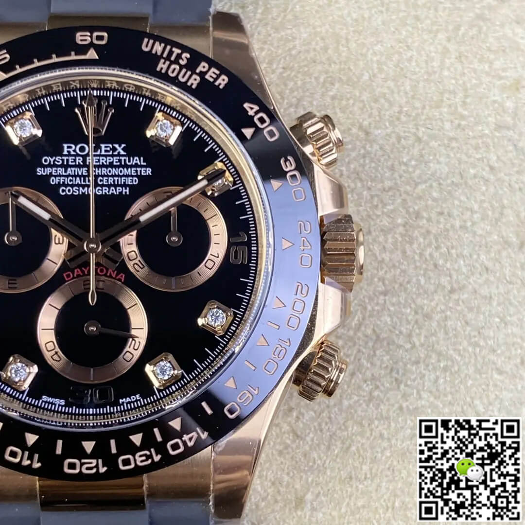 Rolex Cosmograph Daytona M116515ln-0057 Clean Factory Rubber Strap