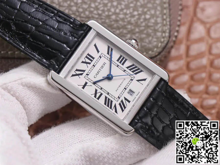Cartier Tank WSTA0029 V9 Factory Stainless Steel