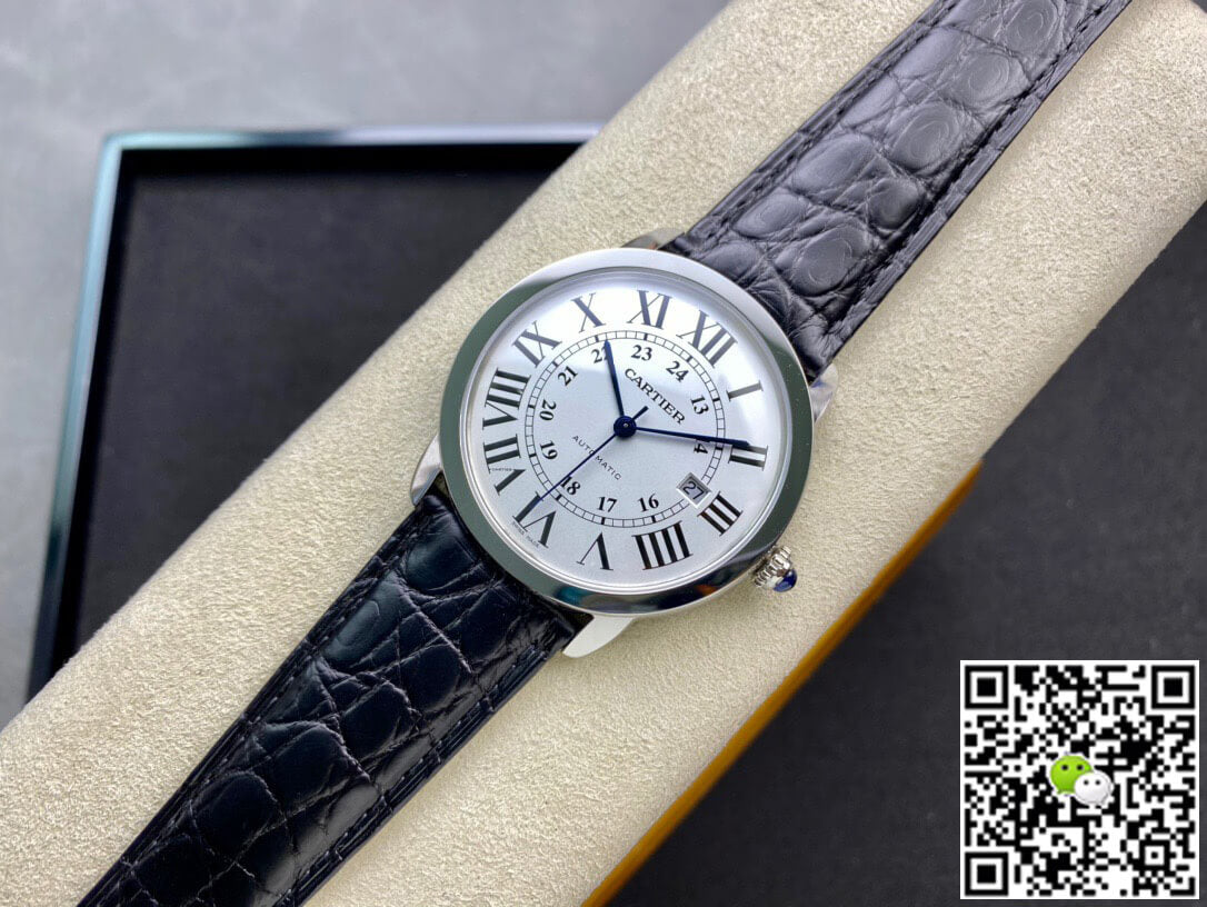 RONDE DE CARTIER W6701010 AF Factory Leather Strap