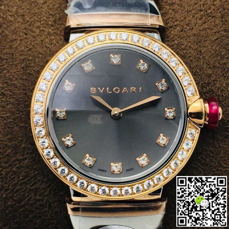 Bvlgari LVCEA BV Factory Rose Gold Gray Dial