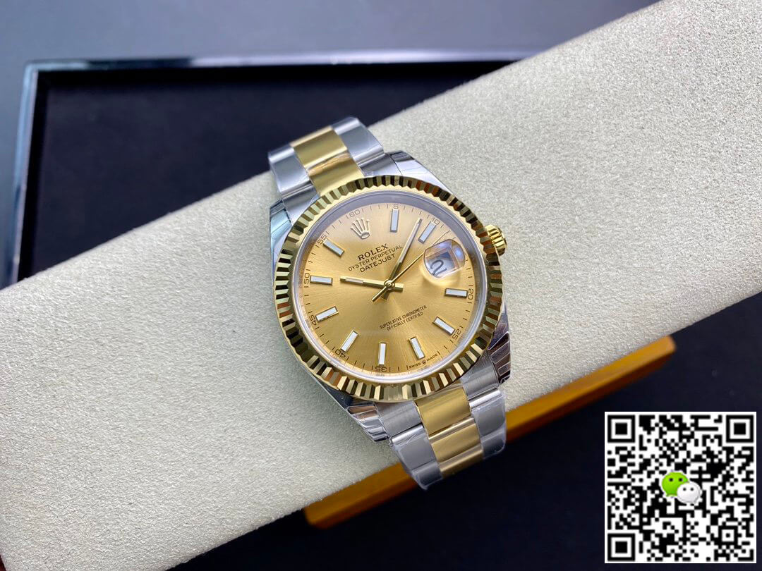 Rolex Datejust M126333-0009 EW Factory Yellow Gold