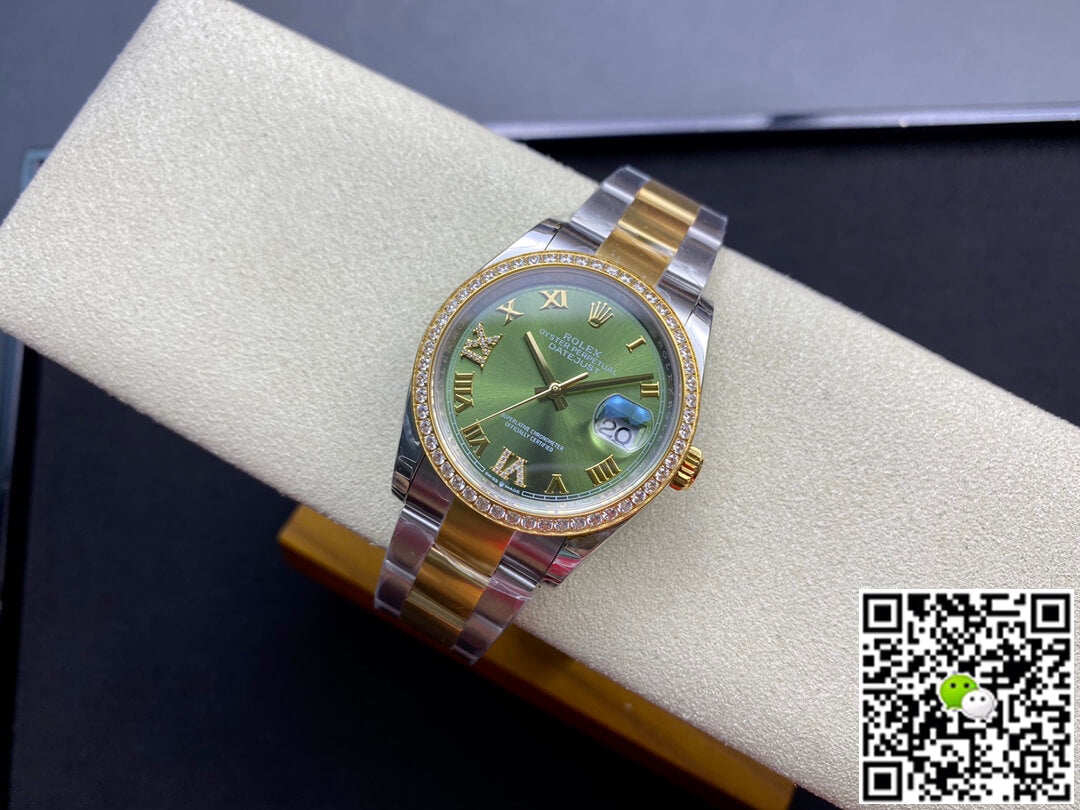 Rolex Datejust M126283RBR-0012 EW Factory Diamond-set Bezel