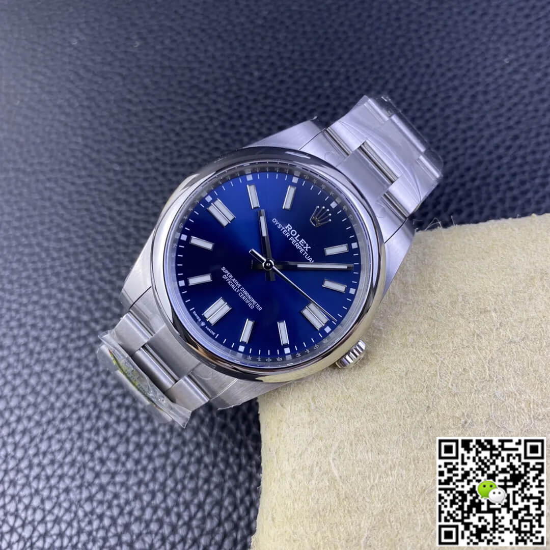 Rolex Oyster Perpetual M124300-0003 41MM Clean Factory Blue Dial
