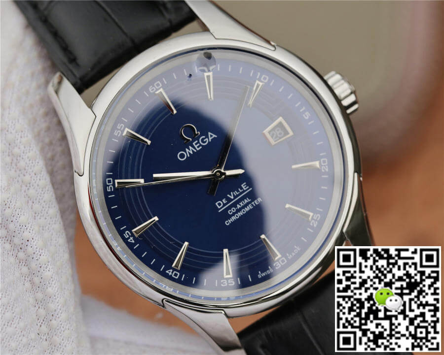 Omega De Ville 431.33.41.21.03.001 VS Factory Dark Blue Dial