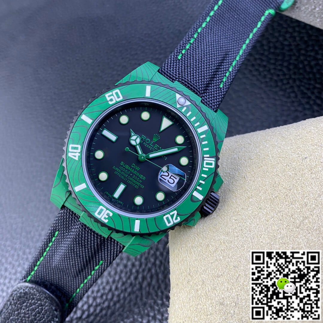 Rolex Submariner VS Factory Green Carbon Fiber Bezel
