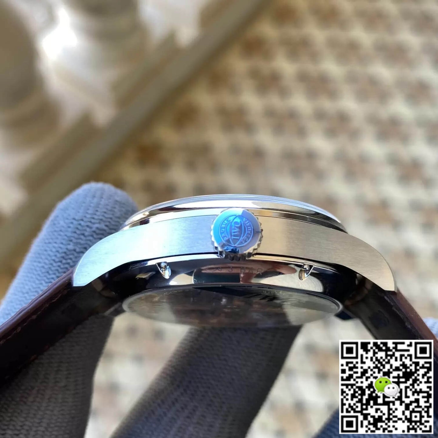 IWC Portuguese Perpetual Calendar IW503401 APS Factory Blue Dial