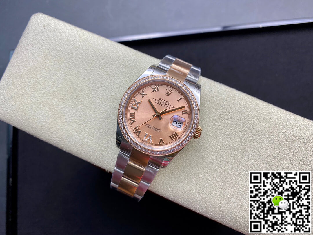 Rolex Datejust M126281RBR-0016 EW Factory Rose Gold