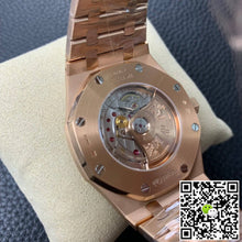 Audemars Piguet Royal Oak 15450 Rose Gold JF Factory V5 Silver Dial