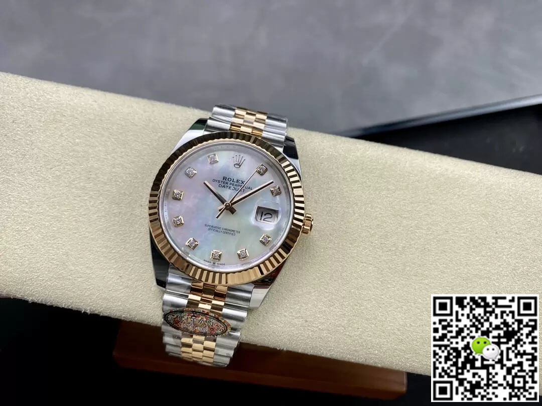 Rolex Datejust 41MM M126331-0014 Clean Factory Mother-Of-Pearl Dial