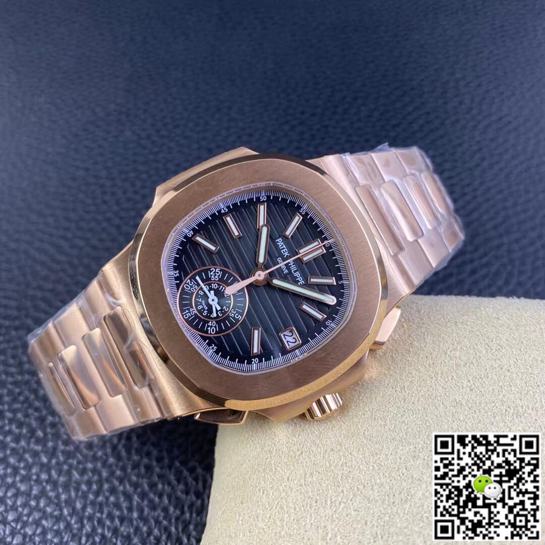 Patek Philippe Nautilus 5980/1R-001 3K Factory V2 Rose Gold