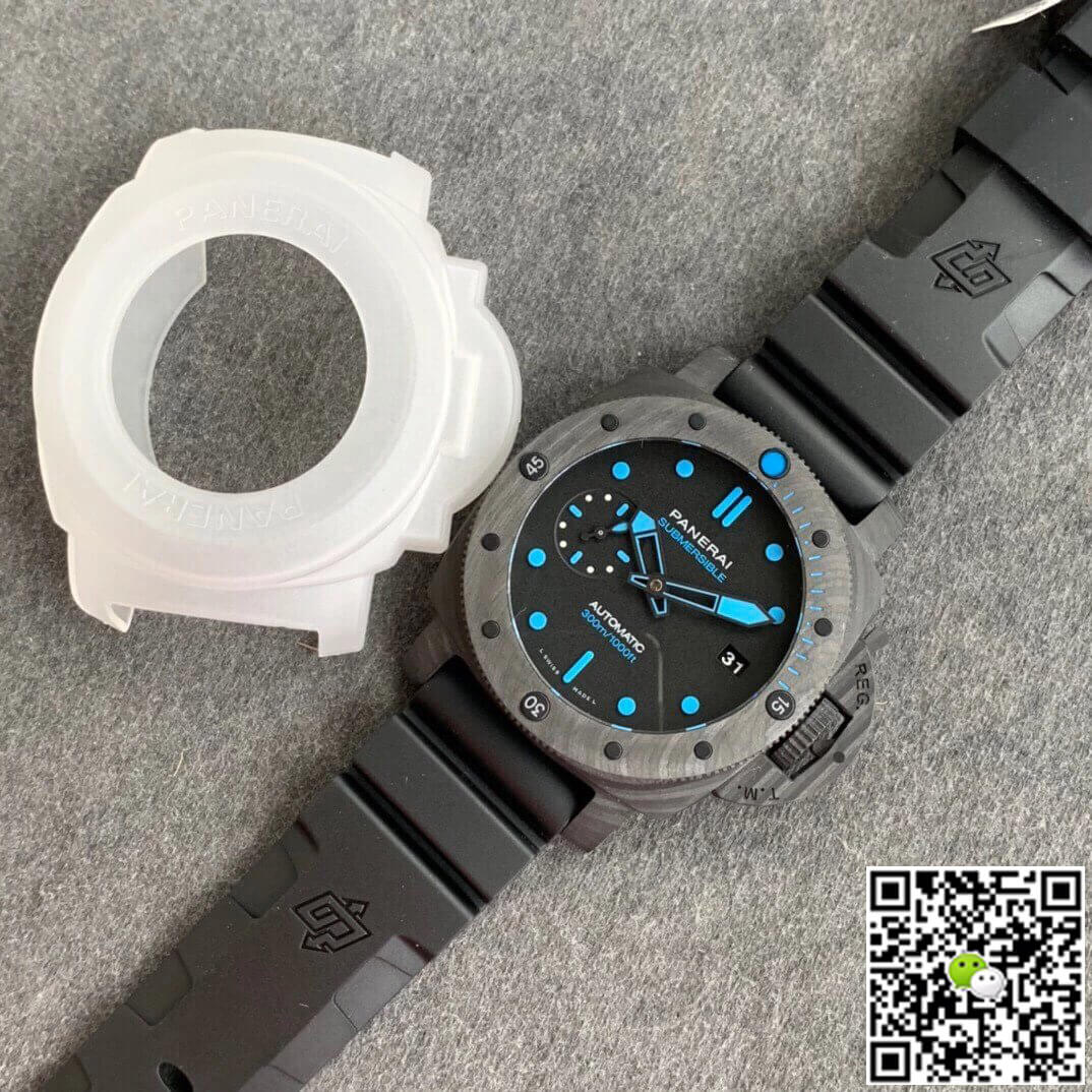 Panerai Submersible PAM00960 VS Factory Carbon Fiber Case