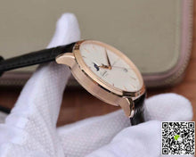Glashutte Original Senator 1-36-04-04-02-01 Moonphase 18K Rose Gold White Dial