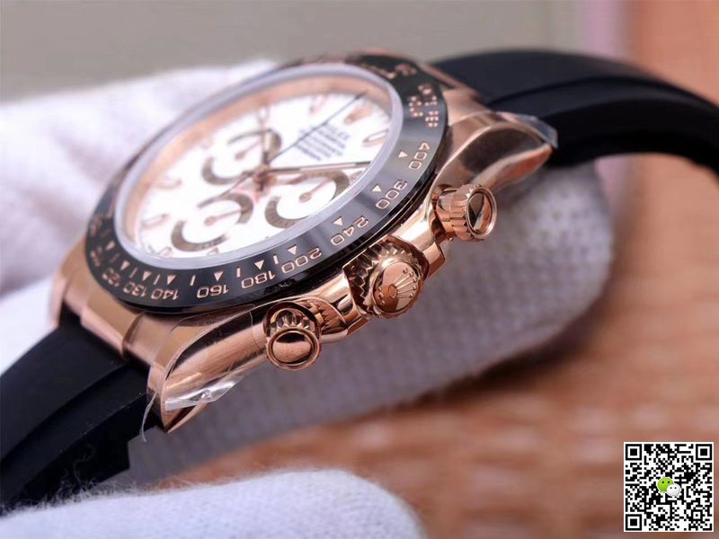 Rolex Daytona M116515LN-0019 Noob Factory White Dial 4130 Movement