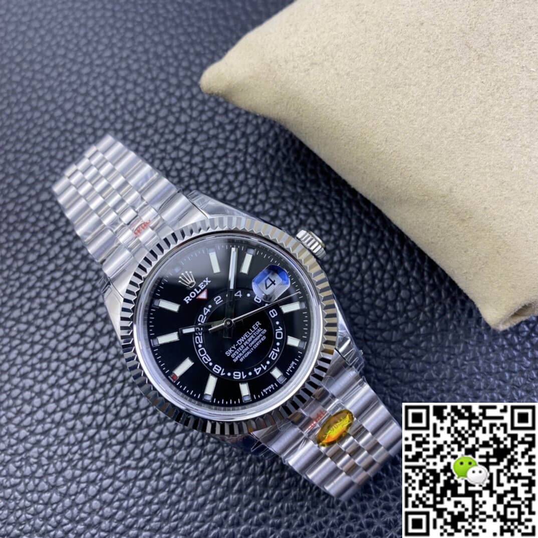 Rolex Sky Dweller M326934-0006 Noob Factory Black Dial
