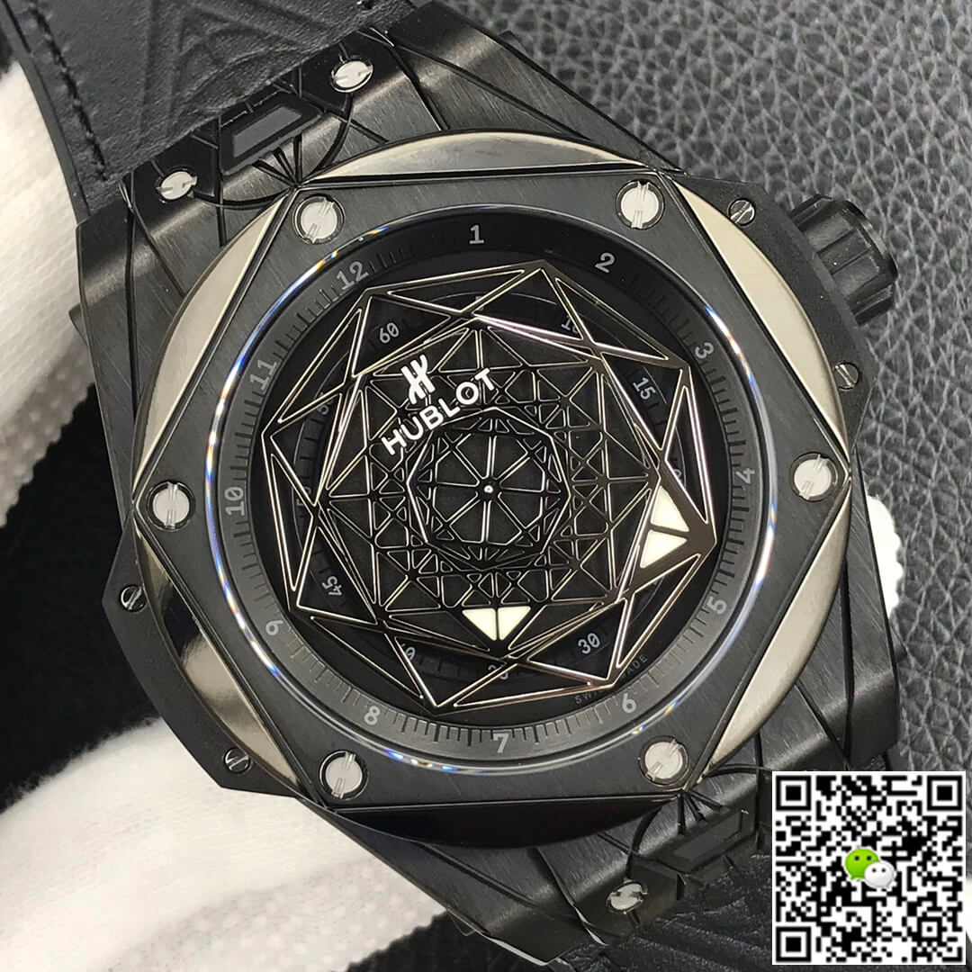 Hublot Big Bang 415.CX.1112.VR.MXM18 WWF Factory Black Dial