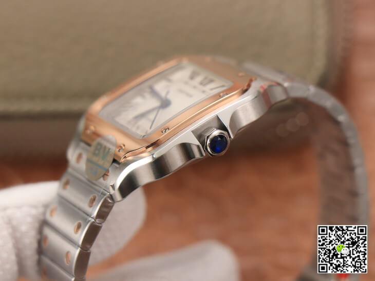 Cartier De Santos W2SA0007 BV Factory White Dial