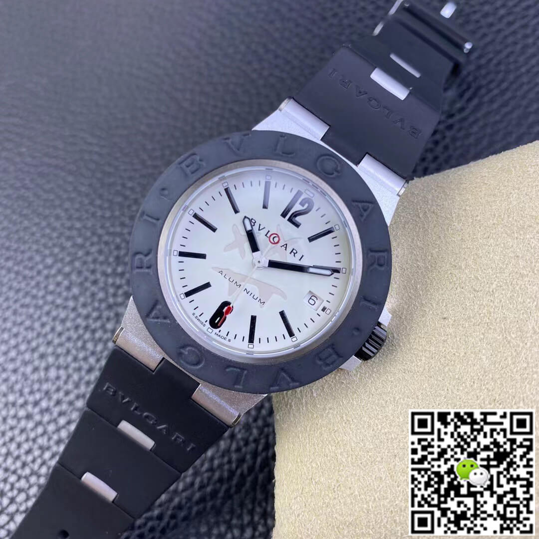 Bvlgari Aluminium Steve Aoki 103539 BV Factory White Dial