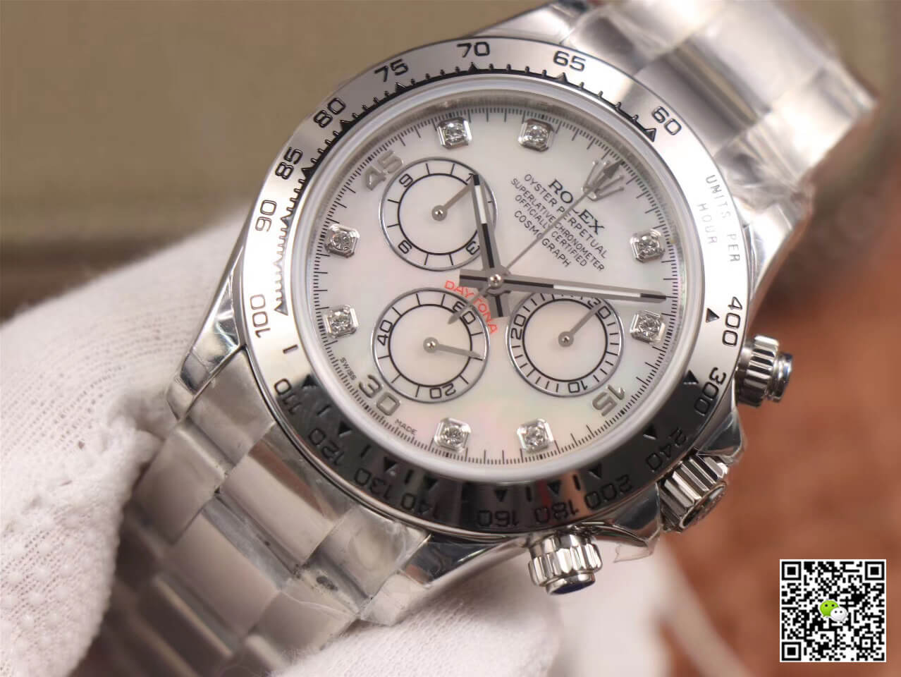 Rolex Daytona Cosmograph 116520-78590 JH Factory Diamond Dial