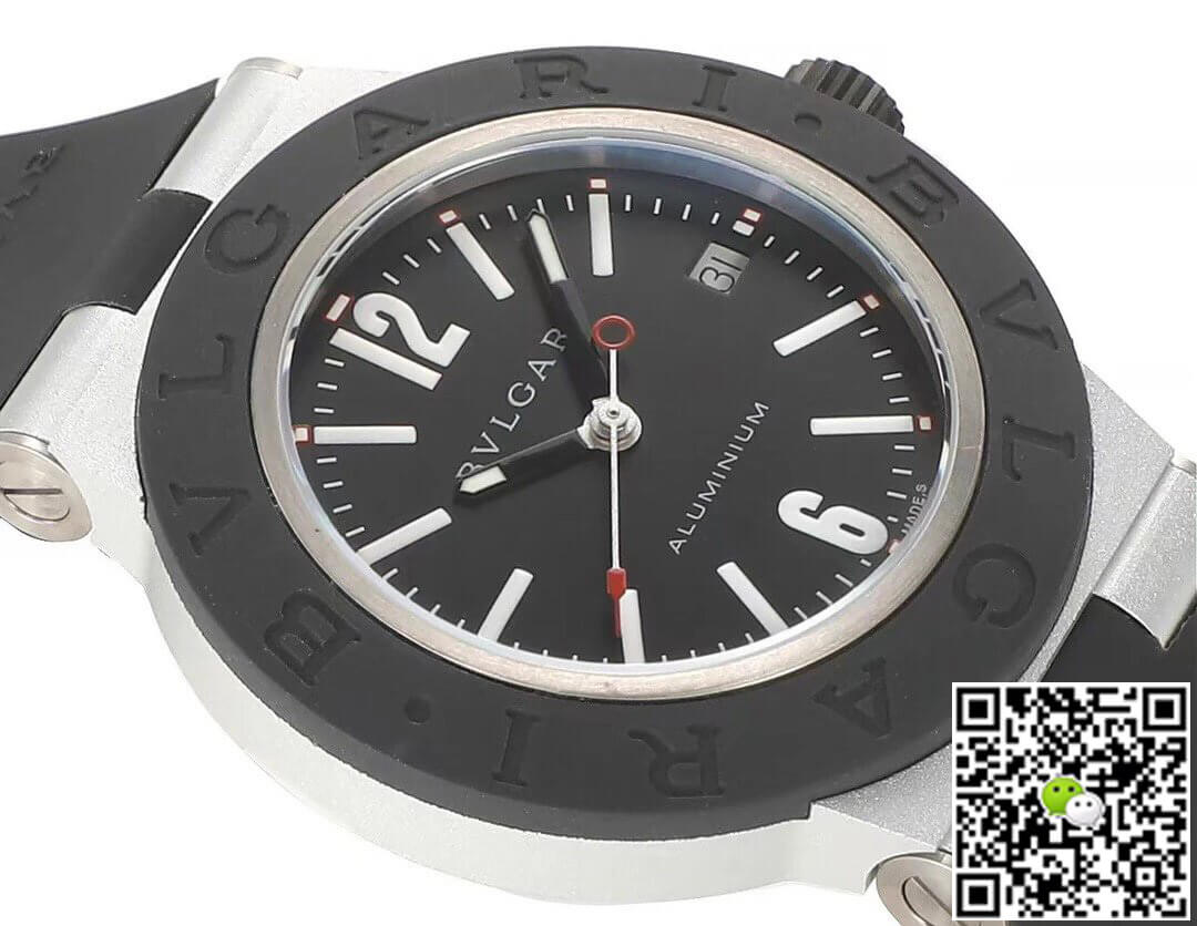 Bvlgari Aluminium 103445 BV Factory Black Dial
