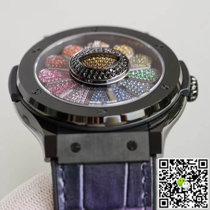 Hublot Classic Fusion Takashi Murakami 507.CX.9000.RX.TAK21 Sunflower Colored Dial