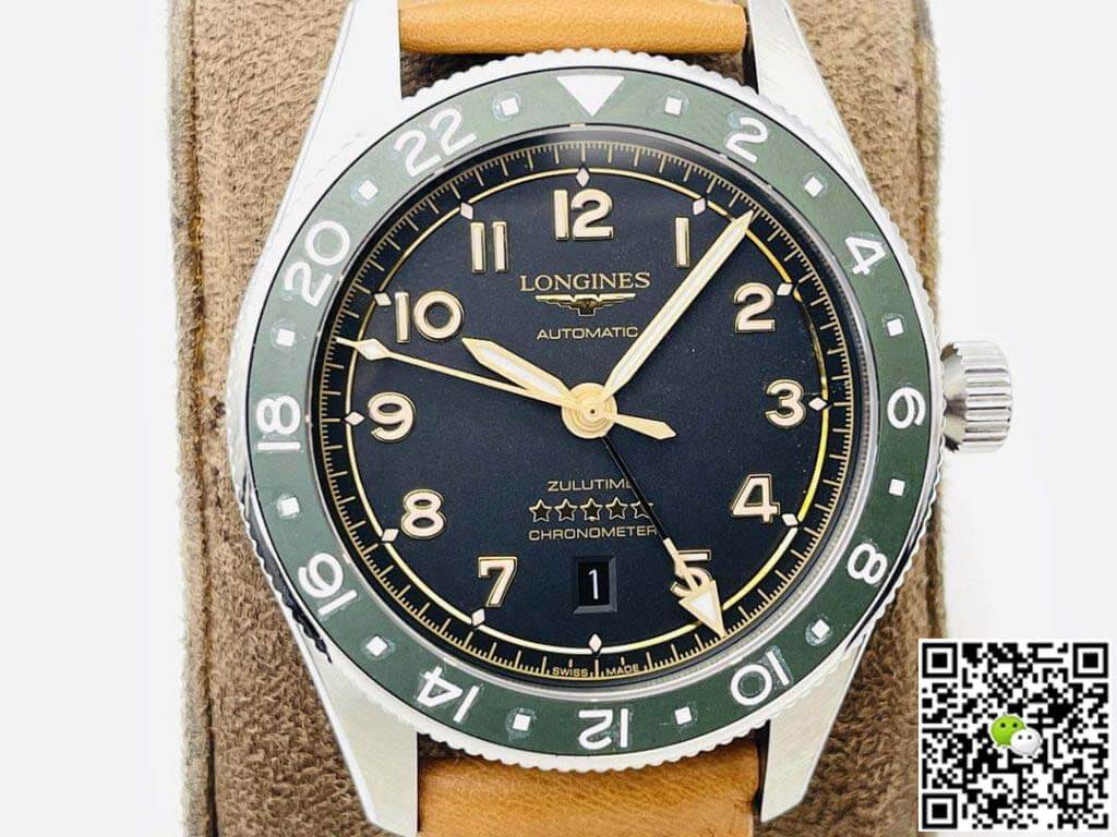 Longines Spirit ZuIu Time L3.812.4.63.2 LG Factory Leather Strap