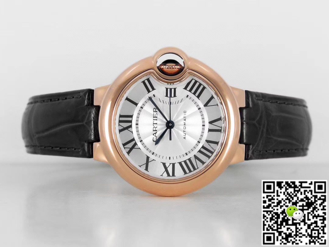 Ballon Bleu De Cartier 33MM W6920069 AF Factory Rose Gold