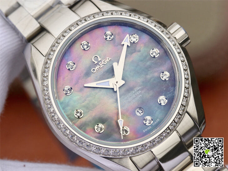 Omega Seamaster 231.15.34.20.57.001 Aqua Terra 150M 3S Factory Mother-Of-Pearl Dial