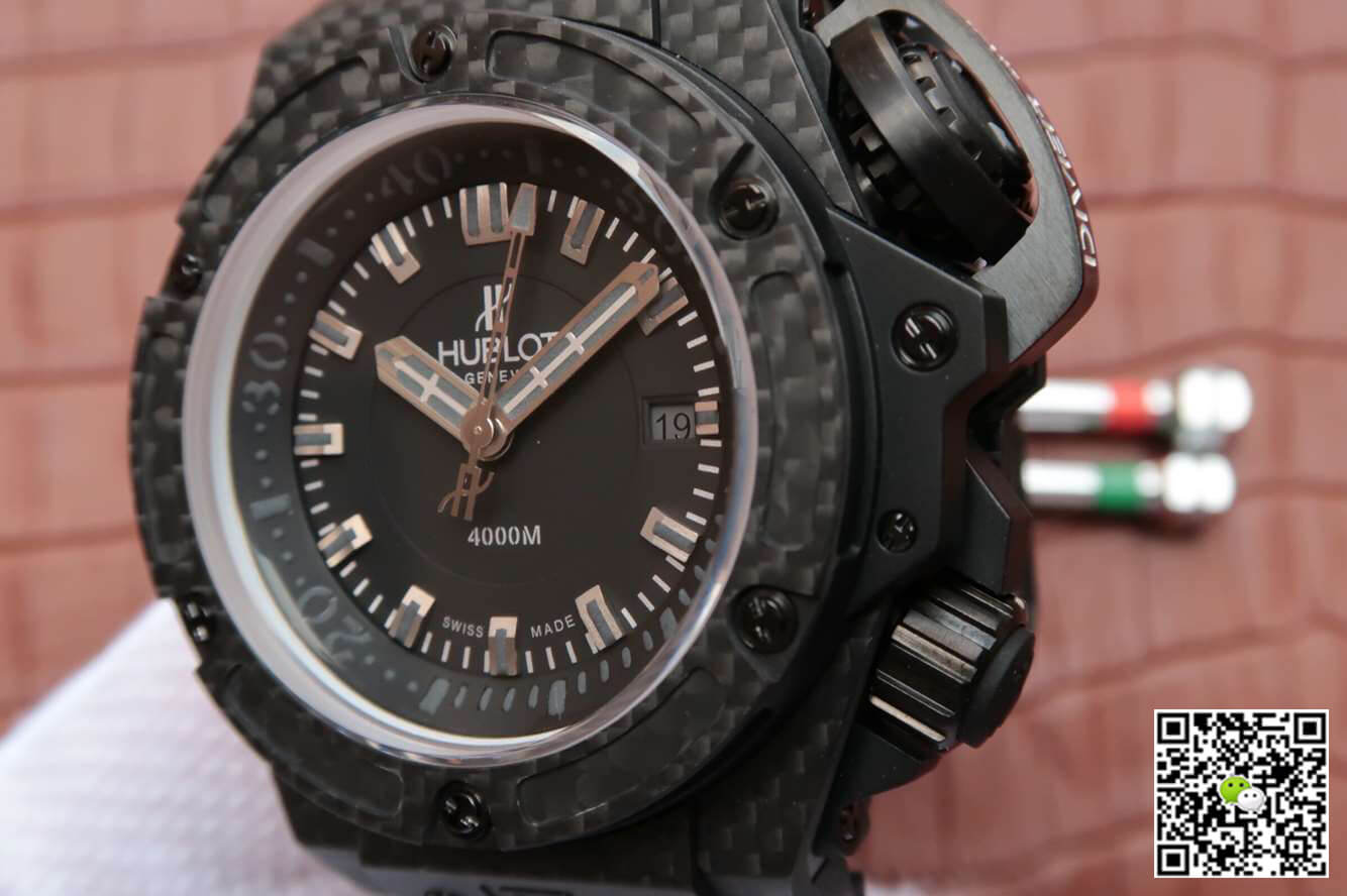 Hublot King Power Oceanographic 4000M 731.QX.1140.RX V6 Factory Forged Carbon Fiber