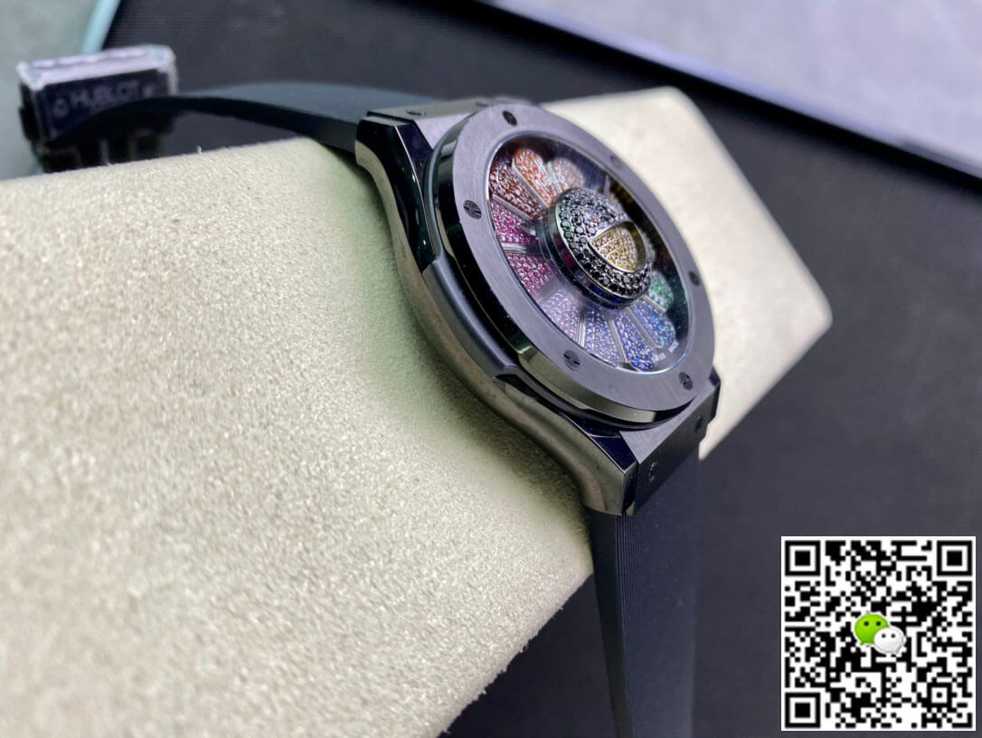 Hublot Classic Fusion Takashi Murakami 507.CX.9000.RX.TAK21 Sunflower Ceramic Bezel