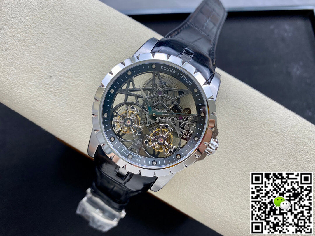 Roger Dubuis Excalibur RDDBEX0396 YS Factory Double Tourbillon Dial